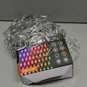 LitHome 10 x 10FT Christmas Net Lights Outdoor, 35 Colors Changing 240 LED Christmas Net Lights with Remote Connectable, 9 Modes RGB Mesh Light Plug in for Bushes, Xmas, Garden, Gazebo, Holiday Decor