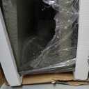 Side Table Acrylic C Table, Multipurpose Side Tables Living Room C Shaped End Table Acrylic Clear C Side Table for Bedroom, Living Room and Patio | 11.8 * 11.8 * 25.6IN (Grey)