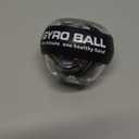 Hand Exerciser Ball with Counter - Auto-Start Gyroscopic Wrist Trainer for Seniors (Black Counting)