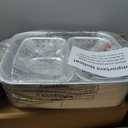 FireRiot 18QT Aluminum Deep Fryer Pot with Baskets & Heat-Resistant Silicone Handles - Lightweight & Durable Fish Fryers Outdoor Cooking - Rectangular Fish Fryer Basket for Outdoor Fryer