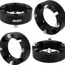 HISH 4x156 Wheel Spacers, 2 Inch ATV Wheel Spacers with 12x1.5 Studs 131mm Hub Bore, Fit for 2013+ Polaris Ranger, 2014+ Polaris RZR XP 1000, 2015+ Polaris RZR, Set of 4