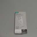 ESR for iPhone 15 Pro Case, Compatible with MagSafe, Military-Grade Protective Case, Built-in Stash Stand Phone Case, Scratch-Resistant Back Cover, Classic Series, Clear Dark Blue