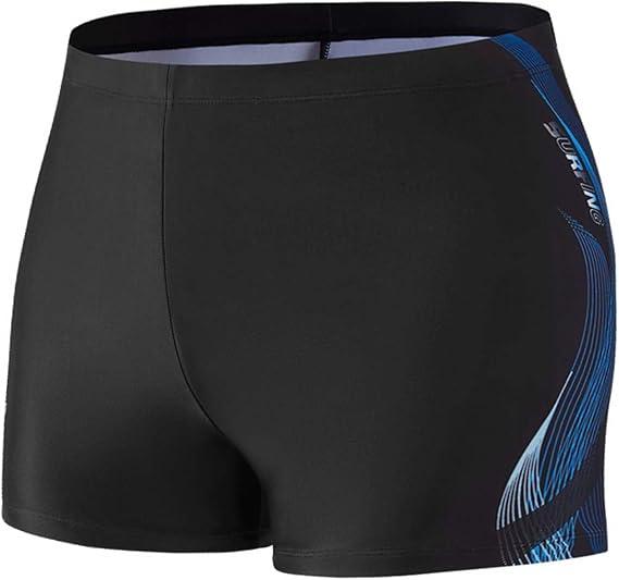 Angel season Swim Jammers for Men Square Leg Quick Dry Swimsuit Athletic Training Durable