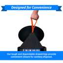 Reli. 30 Gallon Trash Bags Drawstring | 250 Count Bulk | Black | 30 Gallon Garbage Bags Heavy Duty | Large
