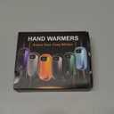 Electric Hand Warmers Rechargeable with Flashlight, LED Display, 17Hrs Warmth, Dual-Side 4 Levels Fast Heating Portable Pocket Heater for Hunting, Camping, Golf, Outdoor, Gifts for Women/Men