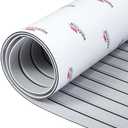 Nauticoat EVA Foam Boat Flooring 92.5''x43.3/35.4/23.6" Marine Decking Faux Teak/Camo, Marine Flooring, Non Skid Boat Foam Decking for Boat Carpet, RVs and Swim spas,Outdoor Stair treads,Cooler Pads