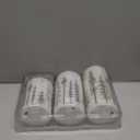 Christmas Flameless Candles, Battery Operated, Hot Stamping Silver Xmas Tree LED Flickering Candles with Remote and Timer, Holiday Decorative Pillar for Xmas, Party, Bedroom