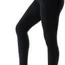 Bluemaple High Waisted Leggings for Women - Tummy Control Pants Non See Through Workout Soft Yoga Pants for Running L/XL