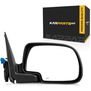 For Chevy Silverado 1500/2500/3500 Door Mirror 2003 2004 2005 2006 Passenger Side | Power | Heated | Replacement For GM1321293 | 15226945