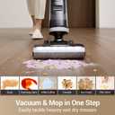 DREAME H14 Pro Wet Dry Vacuum Cleaner, 180 Lie-Flat Vacuum Mop, 140F Washing and Fast Hot Air Drying, Powerful 18kPa Suction Floor Cleaner Machine, Easy GlideWheel Movement, Smart App Control