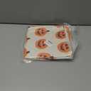 Whaline 4Pcs Halloween Pillow Covers Spooky Skeleton Ghost Pumpkin Throw Pillow Case 18 x 18 Inch Decorative Cushion Cover for Home Office Couch Sofa