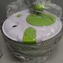 Cuisinart Large Spin Stop Salad Spinner- Wash, Spin & Dry Salad Greens, Fruits & Vegetables, 5qt, CTG-00-SAS1