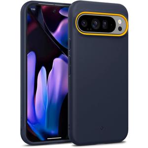 Caseology Nano Pop for Google Pixel 9 Pro XL Case 5G [Silicone Case](2024) - Blueberry Navy