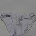 Tempt Me Women Strappy Bikini Bottom Full Coverage Bathing Suit Bottoms Swimsuit Bottom (XX-Small, White)