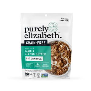 Purely Elizabeth, Granola Vanilla Almond Butter MCT Grain Free, 8 Ounce (EXP 05/20/26)
