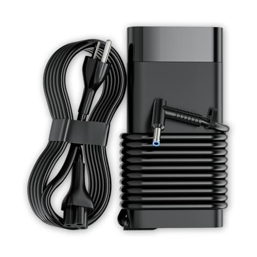 150W AC Adapter Charger Fit for HP ZBook 15 16 17 15u 15v G3-G11 Envy Studio x360 Fury G7-G11 OMEN 15 16 17 Victus 15 Pavilion 15 16 17 Gaming Laptop 19.5V-7.7A TPN-CA11 TPN-DA09 Power Supply