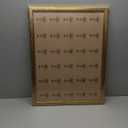 Wood 18x24 Frame Gold, Ornate Natural 24x18in Poster Picture Frame, Modern Golden 18 x 24inch Gallery Wall Photo Frame with HD Plexiglass, Horizontal Vertical Wall Mounting Display 1pcs