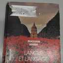 Langue Et Langage Pucciani Hamel Troisieme Edition 1979