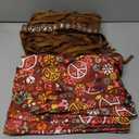 3 Piece 70s Outfits for Women Disco Hippie Costume Set Frin S 