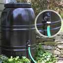 Outus 2 Inch PVC Bulkhead Fitting Water Tank Connector for Rain Barrels, Aquariums, Ponds or Water Tanks