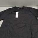KLIEGOU Mens 100 Cotton Hipster Hip Hop Longline Crewneck T-Shirt Pre - Shrunk, Small