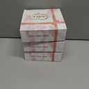 3 x Flower Hair Claw Clips - 3PCS Big Clips for Women/Girls, Cute Nonslip Medium Colorful Hawaiian Flower Clips with Strong Hold for Thick/Thin Hair