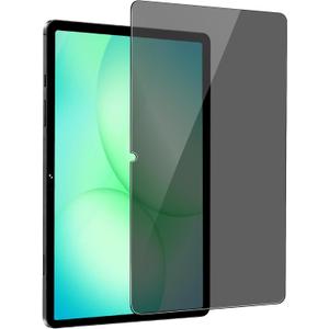 Juvraixo Privacy Screen Protector for Samsung Galaxy Tab A9 Plus / A9+ / A11 Plus 11-Inch 2025/2023 with Easy Installation Frame, Tempered Glass Film, Case Friendly HD Clear