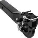 10-Ton Pintle Hook Trailer Hitches Receiver Hook for 2 Hitches Hitch Hook Military Receiver, 20000 lbs, 15 Length