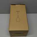 COOSA 1-Light Pendant Light,Handcrafted Art Glass Hanging Light for Kitchen Island,Brushed Nickel Finish with Adjustable Cord Mounted Fixture(Earth)