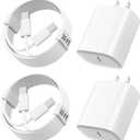 iPhone 17 16 15 Charger Fast Charging, 10 FT Long USB C Charger Cord with 20W Type C Fast Phone Charging Block for iPhone 17/17 Pro/17 Pro max/Air, for iPhone 16 15 Pro Max Plus, iPad, Android (White)