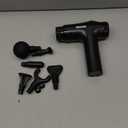 AYURA Massage Deep Tissue, Muscle Massager for Pain Relief, Percussion Massage with 30 Speeds & 6 Heads, Portable Handheld Back Massage for Athlets Men Women (Black)