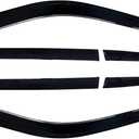 Window Visor 6 Piece Set for Hyundai Tucson 2022 2023 2024 2025 Safe RAIN Out-Channel Guard Deflector (for Tucson 22-25 6-Piece)