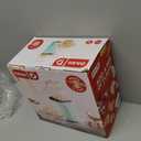 Dash Fresh Pop Popcorn Maker - Oil-Free, Air Popcorn Popper - With Measuring Cup & Recipe Guide - Perfect for Movie Nights - 16 Cups, Aqua