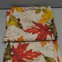 Elrene Home Fashions Autumn Leaves Fall Printed Wrinkle Resistant Tablecloth, Holiday Table Cover for Formal or Everyday Use, 70" Round