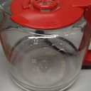 MUELLER HOME 12-Cup Red Coffee Maker - Perfect for Home or Office, Borosilicate Carafe, Auto-Off, Reusable Filter, Anti-Drip, Keep-Warm Function, Clear Water Level Window, Red Kitchen Accessories