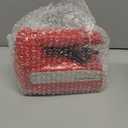 5-Speed Electric Hand Mixer, 800W Handheld Mixer with Turbo for Baking & Cooking, Kitchen Food Mixer with Storage Case & 6 Stainless Steel Attachments (2 Beaters, 2 Dough Hooks, 2 Whisks)-Red