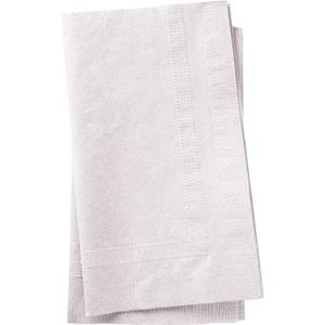 17" x 15"- 2 Ply White Dinner Napkins- Case of 3,000ct