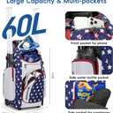 KAVIGOR Rolling Baseball Bag with Wheels, 60L Capacity Softball Bag Holds 4 Bats for Boys and Girls, Youth Equipment Bag with Shoe Compartment