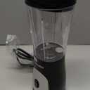 Mueller Smoothie Blender for Smoothies - Personal Blender for Shakes, Frozen Drinks, Baby Food & More, 15oz Travel Cup and Lid, Durable Stainless Steel Blades for Powerful Blending Performance, Black