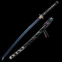 Handmade Japanese Katana Sword Real - Authentic Hand Forged Full Tang 1060 High Carbon Steel Samurai Swords for Martial Arts, Collection & Display, 40.5-Inch