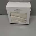 Baby Lounger Cover: Skin-Friendly & Breathable Slipcover for Lounging & Playtime - Snug Fit & Zipper-Free for Safty Daily Homeuse - Must Have for New Parents (ivory)