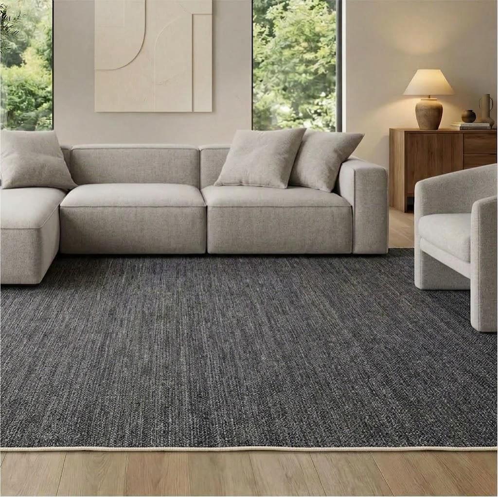 Bedsure Extra Extra Large Area Rug; Size: 100"×140"