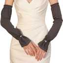 UV Sun Protection Arm Sleeves for Women, Cooling Sleeves Women UPF 50+ Arm Sleeves Sun Protection Sleeves (Dark Grey)