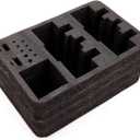 Spektrum Stand Up TX Case Optional Dual TX Foam Set , Black