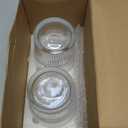 2pcs Glass Coffee Cups with Lids and Straws,13Oz Ice Coffee Cup With Lids Matcha Glass Tumbler With Straws,Glasses Go to Cups Traveling Mugs For Cold Drinks Smoothie Juice Drinking (400ml)