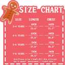 bakjuno Gingerbread Girl Costume Christmas Gingerbread Girl Dress+ Gingerbread Headband (5-6 Years, Brown)