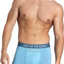 Fruit of the Loom Men's Getaway Boxer Briefs, Lightweight Breathable Fabric, Quick Dry & Odor Control (XL)