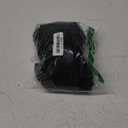 ETCYY NEW Womens Summer Dresses Mesh Hem Petal Short Sleeve Dress Floral Print Daily Sundresses with Pockets (Large, Solidblack)