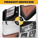 Passenger Side alogen Headlight Assembly Compatible with Expedition XLT Limitated 2018 2019 2020 w/Bulbs Right Headlamp JL1Z-13008-K