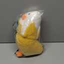 Banana Duck Plush Toy 13.7'',Cute Plushies Banana Stuffed Animal,Duck Plushie Long Banana Duck Plush Pillow,Funny Hugging Pillow Sleeping Cushion Soft Gifts for Boys Girls Birthday Christmas(White)